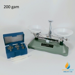 Cân Robecven 200 gam, bộ quả cân đi kèm, cân nguyên lý cân bằng