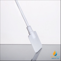 Cánh khuấy nhựa PTFE 2 cạnh lưỡi liềm, kích thước lưỡi 65mm, dài 30cm
