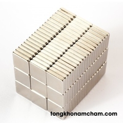 Nam châm đất hiếm vuông 10x10x2mm