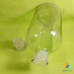 Chai đựng hóa chất, thủy tinh, có nắp, màu trong suốt, 2500ml