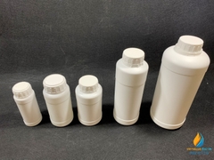 Chai nhựa HPDE dung tích 200ml, chai nhựa lưu mẫu chất, miệng rộng, vạch chia
