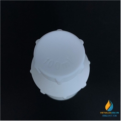 Chai nhựa Teflon, nhựa PTFE thử mẫu 1000ml, miệng rộng, chịu nhiệt độ cao