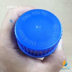 Chai trung tính SCHOTT DURAN – Đức, nắp vặn xanh, dung tích 100ml