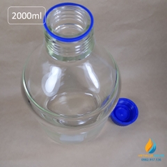 Chai trung tính SCHOTT DURAN – Đức, nắp vặn xanh, dung tích 2000ml