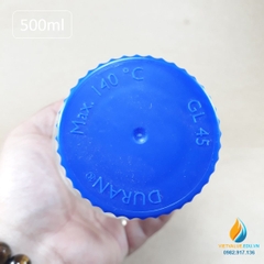 Chai trung tính SCHOTT DURAN – Đức, nắp vặn xanh, dung tích 500ml