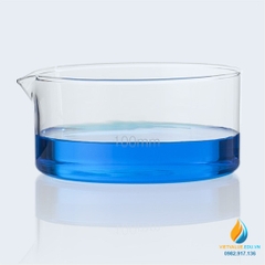 Chậu kết kinh đường kính miệng 100mm, trong suốt, hãng Bomex, cỏ mỏ rót