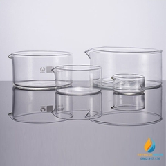 Chậu kết kinh đường kính miệng 100mm, trong suốt, hãng Bomex, cỏ mỏ rót