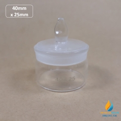 Chén cân, chén sấy kích thước chén cân 40mm x 25mm, chén cân phòng thí nghiệm
