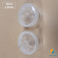 Chén cân, chén sấy kích thước chén cân 40mm x 25mm, chén cân phòng thí nghiệm