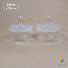 Chén cân, chén sấy kích thước chén cân 50mm x 30mm, chén cân phòng thí nghiệm