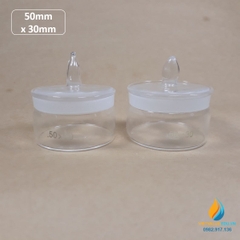 Chén cân, chén sấy kích thước chén cân 50mm x 30mm, chén cân phòng thí nghiệm