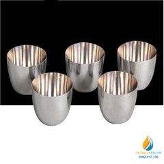 Chén nung bạch kim 10ml, chịu nhiệt độ cao 1772°C, có nắp, chén nung thí nghiệm