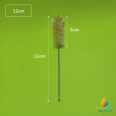 Chổi cọ ống nghiệm đầu nhỏ, dài 12cm