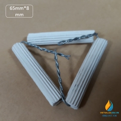 Clay tam giác chống nứt vỡ kích thước cạnh 65mm, đường kính ống 8mm