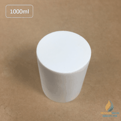 Cốc nhôm oxit Al2O3 tinh khiết hơn 99%, chịu nhiệt độ hơn 1600 độ C nung mẫu 1000ml
