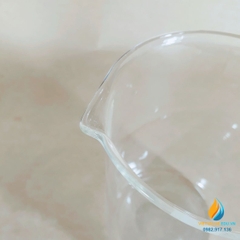 Cốc thủy tinh tràn, bình tràn thí nghiệm, dung tích 250ml, chia vạch, chịu nhiệt