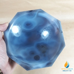 Cối chày mã não, xay nghiền mẫu cực nhỏ, đường kính 3cm