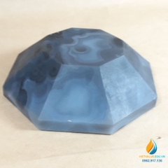 Cối chày mã não, xay nghiền mẫu cực nhỏ, đường kính 15cm