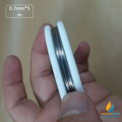 Dây Constantan đường kính sợi 0,7mm, chiều dài 5m, dây constantan phòng thí nghiệm