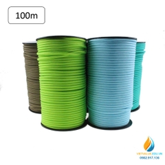 Cuộn dây dù 7 lõi, cuộn 100 mét, dài 100 mét, độ cứng cao