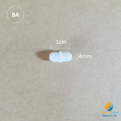 Cá từ khuấy hóa chất phòng thí nghiệm, loại có cạnh BA10, dài 10mm