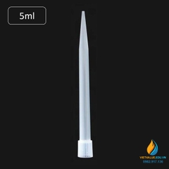 Túi 300 cái đầu Tip loại 5ml cho pipet hút, nhựa PP trong suốt