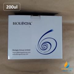 Đầu côn vàng, dung tích 200ul, đóng gói túi 1000 cái, hãng Biologix Mỹ, tiệt trùng hoàn toàn