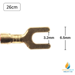 Bộ 10 dây điện nối mạch, hai đầu nối mạch 2 ngón, dài 26cm