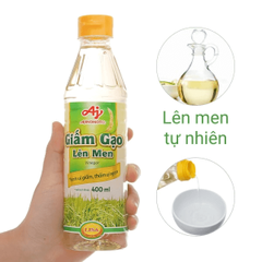 Giấm gạo lên men chai 400ml