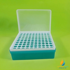 Hộp đựng ống li tâm 1,5ml và 2ml có 72 lỗ, nhựa PE