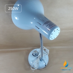 Đèn hồng ngoại, đèn sưởi hồng ngoại 250W, có bóng đi kèm