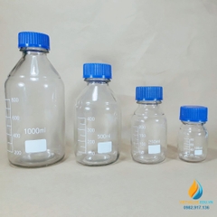 Chai trung tính Shott Duran–Đức, nắp vặn xanh, dung tích 250ml