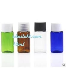 Chai lưu mẫu trụ 10ml vạch chia, chai thủy tinh đựng mẫu, chai lọ thủy tinh