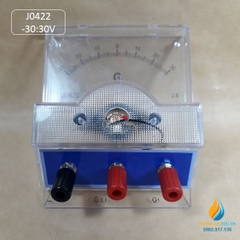 Điện kế  J0422 đo cường độ dòng điện, phạm vi đo từ -30 đến 30 A, ampe kế ghép mạch điện