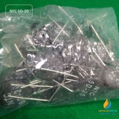 Điện trở nhiệt hệ số âm NTC 5D-20 giá trị 5R đường kính 20 mm MF72-5D20