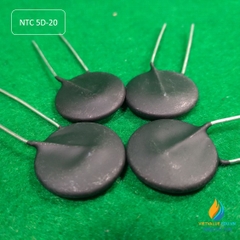 Điện trở nhiệt hệ số âm NTC 5D-20 giá trị 5R đường kính 20 mm MF72-5D20