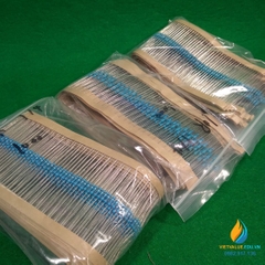 Điện trở vòng màu, 5 vòng màu 20R, điện trở màu thực hành khoa học STEM