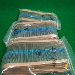 Điện trở vòng màu, 5 vòng màu 20R, điện trở màu thực hành khoa học STEM