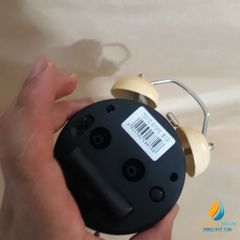 Đồng hồ báo thức chạy pin 2 tiểu AAA, tiếng kêu to, độ chính xác cao