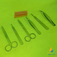 Bộ dụng cụ dao mổ sinh học, phòng thí nghiệm sinh hóa
