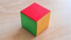 Khối lập phương cạnh 10cm, nghiên cứu thể tích hình học toán học
