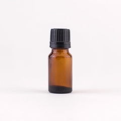 Chai đựng tinh dầu 10ML màu nâu hổ phách, nắp vặn kín