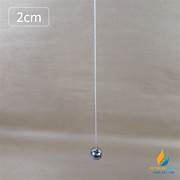 Viên bi sắt đường kính 2cm, lắp sợi dây làm con lắc đơn