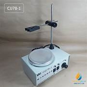Máy khuấy từ CJJ781, khuấy từ và gia nhiệt công suất gia nhiệt 150W, tốc độ khuấy 0-2000 vòng / phút