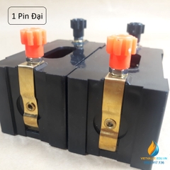 Gá lắp 4 pin đại, nhiều điện áp đầu ra, gá lắp pin thực hành lắp ráp mạch điện