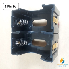 Gá lắp 4 pin đại, nhiều điện áp đầu ra, gá lắp pin thực hành lắp ráp mạch điện