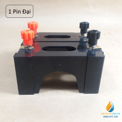 Gá lắp 4 pin đại, nhiều điện áp đầu ra, gá lắp pin thực hành lắp ráp mạch điện