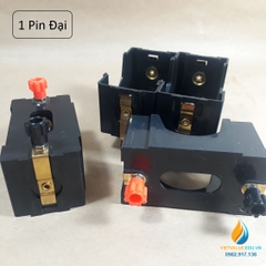 Gá lắp 4 pin đại, nhiều điện áp đầu ra, gá lắp pin thực hành lắp ráp mạch điện