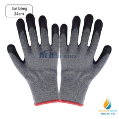 Gang tay bảo hộ lòng cao su, độ ma sát cao, găng tay bảo hộ lao động