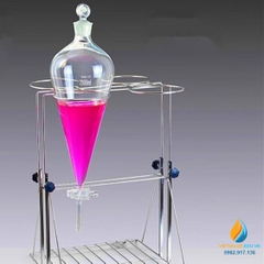 Bộ giá đỡ phễu lọc hình quả lê 250ml, 6 lỗ, thép không gỉ chất lượng cao